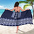 Ukraine Folk Pattern Sarong Ukrainian Navy Blue Version - Wonder Print Shop