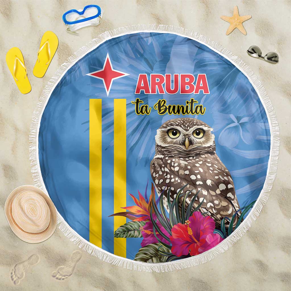 Aruba ta Bonita Beach Blanket Aruba Shoco Tropical Vibe - Wonder Print Shop