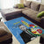 Feliz Dia di Betico Area Rug Aruba Flag Style