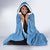 Feliz Dia di Betico Hooded Blanket Aruba Flag Style