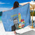 Feliz Dia di Betico Sarong Aruba Flag Style