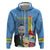 Feliz Dia di Betico Zip Hoodie Aruba Flag Style - Wonder Print Shop