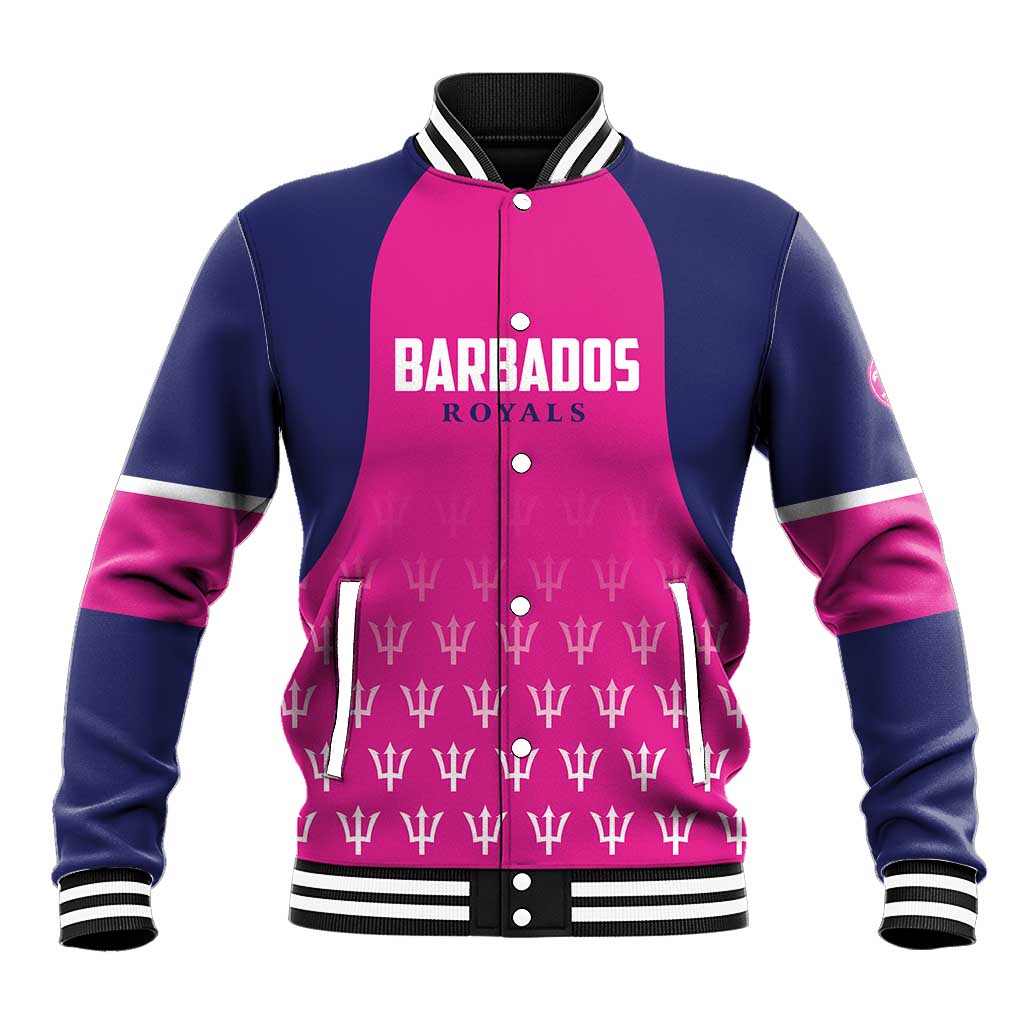 Custom Barbados Royals Cricket Baseball Jacket Back to Back Champions - Wonder Print Shop