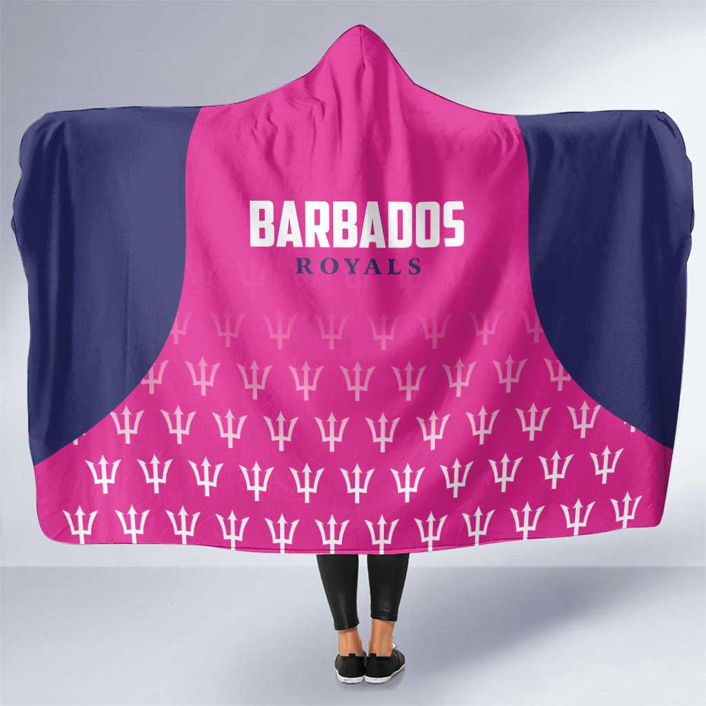 Barbados Royals Cricket Hooded Blanket Back to Back Champions