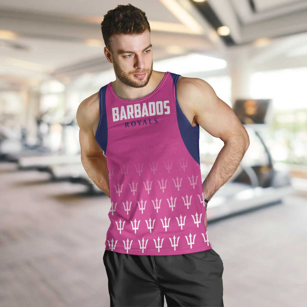 Custom Barbados Royals Cricket Men Tank Top Back to Back Champions - Wonder Print Shop