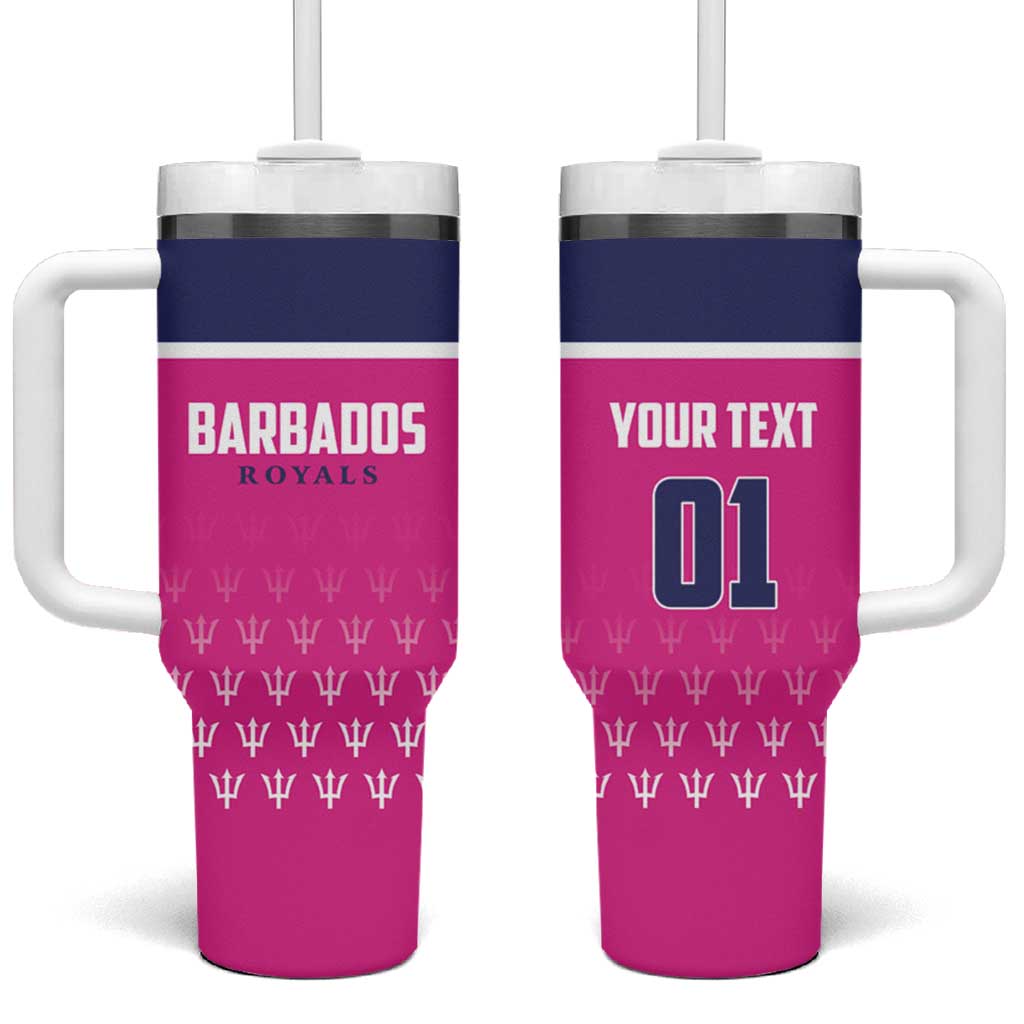 Custom Barbados Royals Cricket Tumbler With Handle Back to Back Champions - Wonder Print Shop