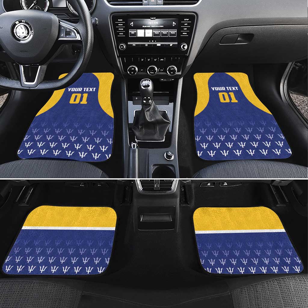 Barbados Tridents Cricket Car Mats Go Champions - Wonder Print Shop