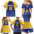 Custom Barbados Tridents Cricket Family Matching Mermaid Dress and Hawaiian Shirt Go Champions - Wonder Print Shop