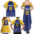 Custom Barbados Tridents Cricket Family Matching Summer Maxi Dress and Hawaiian Shirt Go Champions - Wonder Print Shop