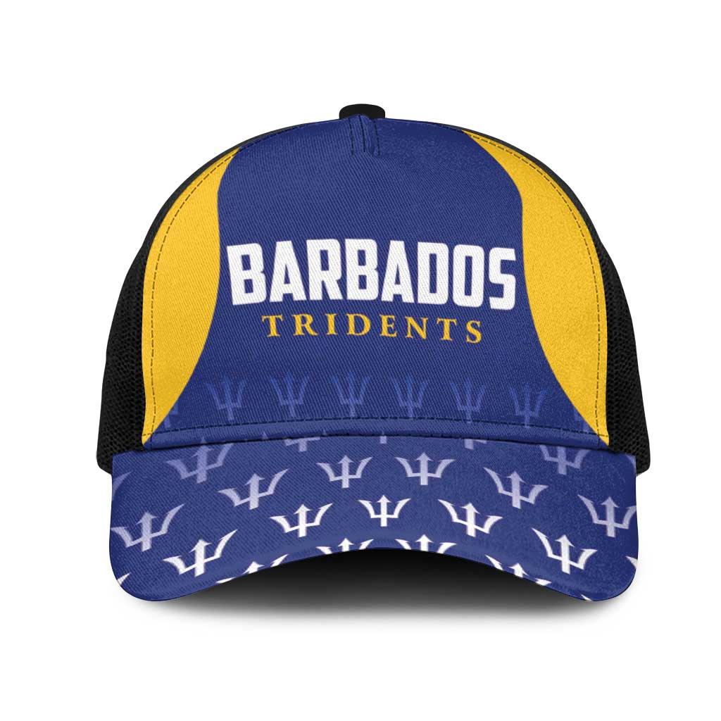 Barbados Tridents Cricket Mesh Trucker Cap Go Champions - Wonder Print Shop