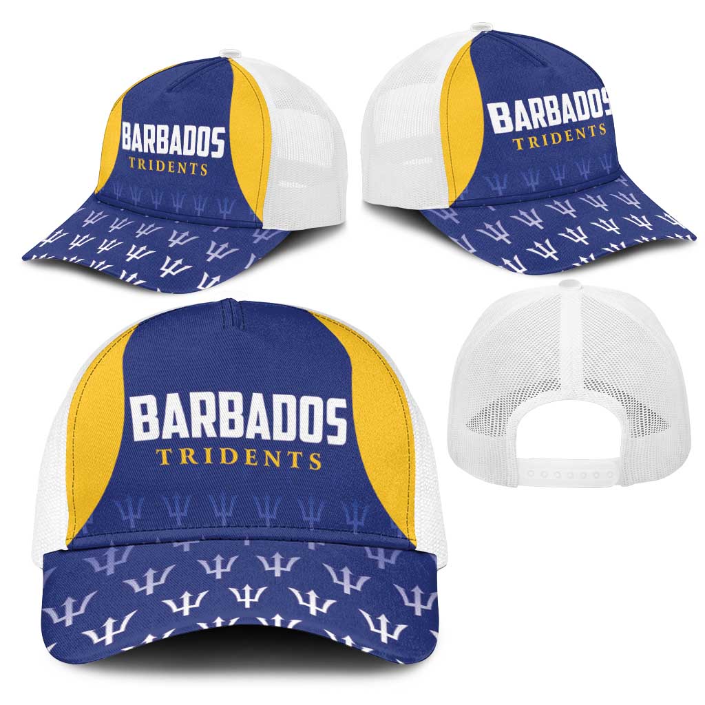 Barbados Tridents Cricket Mesh Trucker Cap Go Champions - Wonder Print Shop