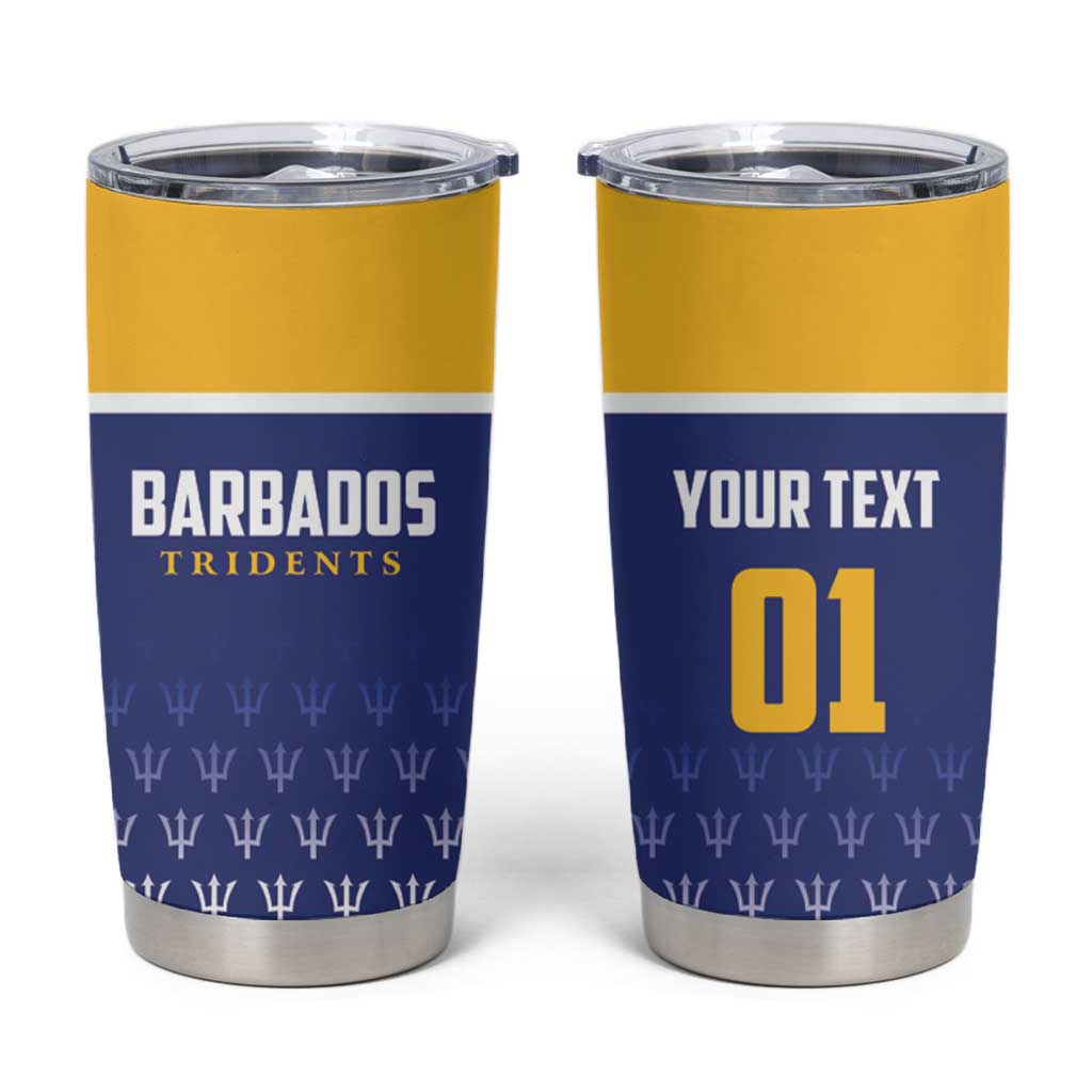 Custom Barbados Tridents Cricket Tumbler Cup Go Champions