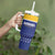 Custom Barbados Tridents Cricket Tumbler With Handle Go Champions - Wonder Print Shop