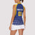 Custom Barbados Tridents Cricket Women Sleeveless Polo Shirt Go Champions - Wonder Print Shop