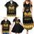 Haiti Neg Marron Gold Family Matching Summer Maxi Dress and Hawaiian Shirt Lespwa pa anyen san aksyon - Wonder Print Shop