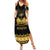 Haiti Neg Marron Gold Family Matching Summer Maxi Dress and Hawaiian Shirt Lespwa pa anyen san aksyon - Wonder Print Shop