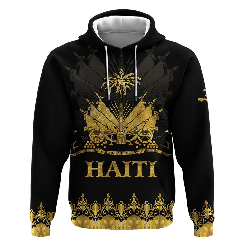 Haiti Neg Marron Gold Hoodie Lespwa pa anyen san aksyon - Wonder Print Shop