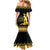 Haiti Neg Marron Gold Mermaid Dress Lespwa pa anyen san aksyon - Wonder Print Shop