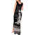 Haiti Neg Marron Silver Tank Maxi Dress Hope is Nothing Without Action - Wonder Print Shop