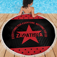 Zapatista Territories Beach Blanket EZLN Everything For Everyone Nothing For Us - Wonder Print Shop