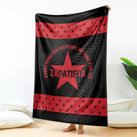 Zapatista Territories Blanket EZLN Everything For Everyone Nothing For Us - Wonder Print Shop