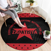 Zapatista Territories Round Carpet EZLN Everything For Everyone Nothing For Us - Wonder Print Shop