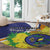 United States Virgin Islands Round Carpet United in Pride and Hope