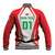 Custom Welsh Rugby Baseball Jacket Wales Red Dragon Champions