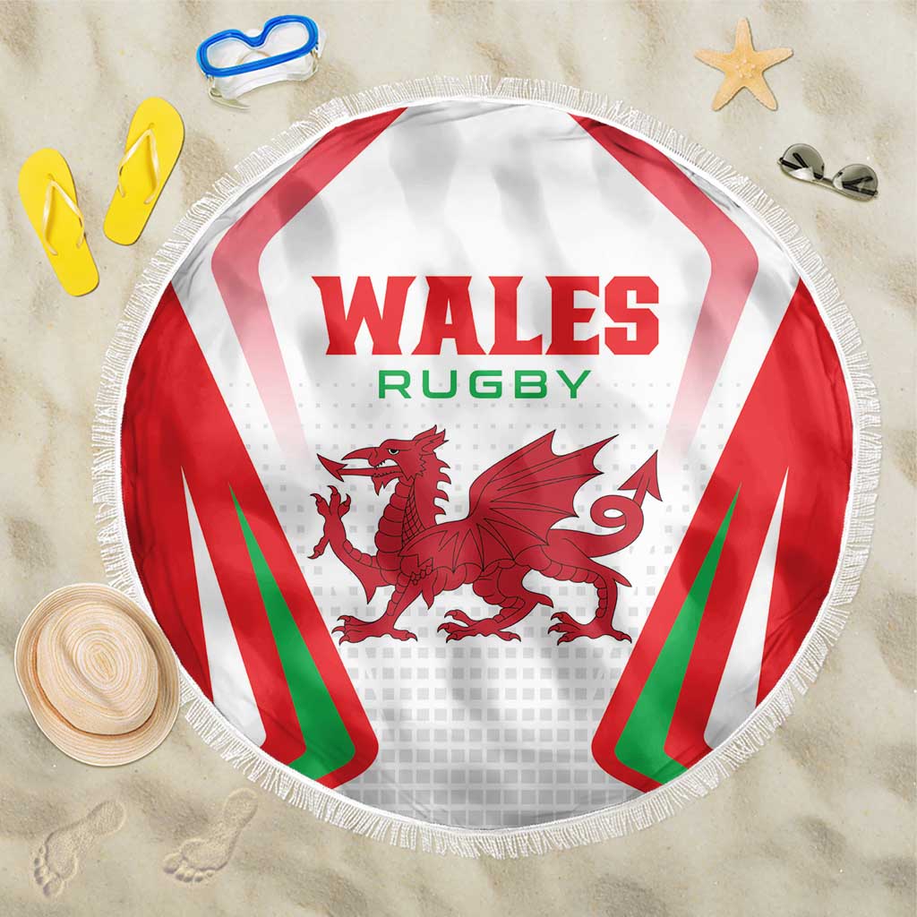 Welsh Rugby Beach Blanket Wales Red Dragon Champions