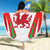 Welsh Rugby Beach Blanket Wales Red Dragon Champions