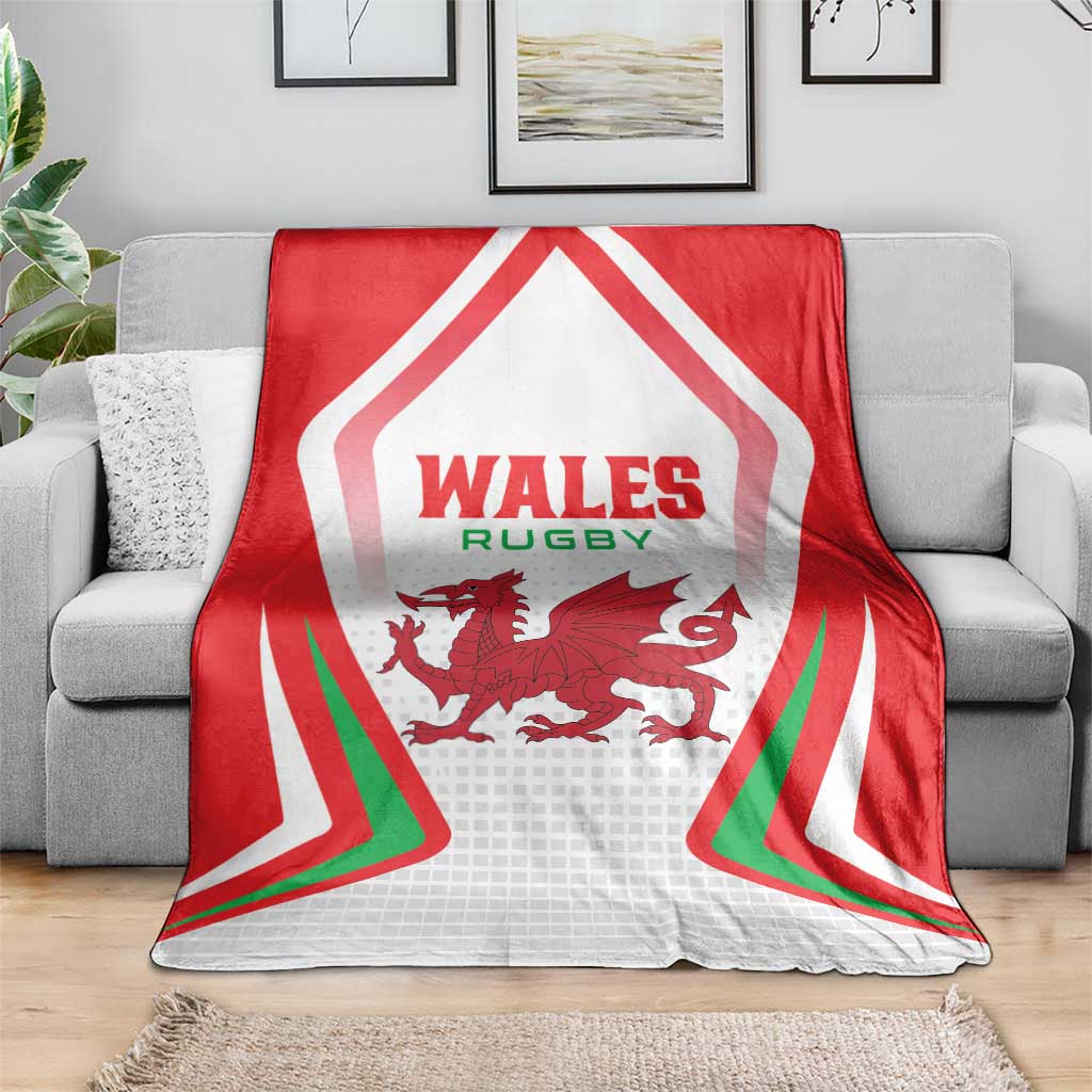 Welsh Rugby Blanket Wales Red Dragon Champions