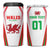 Custom Welsh Rugby 4 in 1 Can Cooler Tumbler Wales Red Dragon Champions