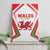 Welsh Rugby Canvas Wall Art Wales Red Dragon Champions