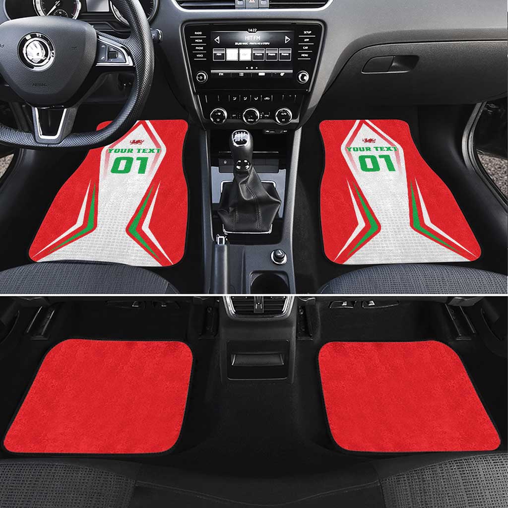 Welsh Rugby Car Mats Wales Red Dragon Champions