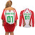 Custom Welsh Rugby Couples Matching Off Shoulder Short Dress and Long Sleeve Button Shirt Wales Red Dragon Champions