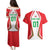 Custom Welsh Rugby Couples Matching Puletasi and Hawaiian Shirt Wales Red Dragon Champions