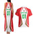 Custom Welsh Rugby Couples Matching Tank Maxi Dress and Hawaiian Shirt Wales Red Dragon Champions