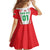 Custom Welsh Rugby Family Matching Long Sleeve Bodycon Dress and Hawaiian Shirt Wales Red Dragon Champions