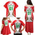 Custom Welsh Rugby Family Matching Puletasi and Hawaiian Shirt Wales Red Dragon Champions