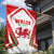 Welsh Rugby Garden Flag Wales Red Dragon Champions