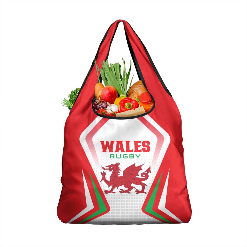 Welsh Rugby Grocery Bag Wales Red Dragon Champions