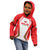 Custom Welsh Rugby Kid Hoodie Wales Red Dragon Champions