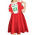 Custom Welsh Rugby Kid Short Sleeve Dress Wales Red Dragon Champions