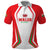 Custom Welsh Rugby Polo Shirt Wales Red Dragon Champions