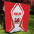 Welsh Rugby Quilt Wales Red Dragon Champions