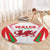 Welsh Rugby Round Carpet Wales Red Dragon Champions