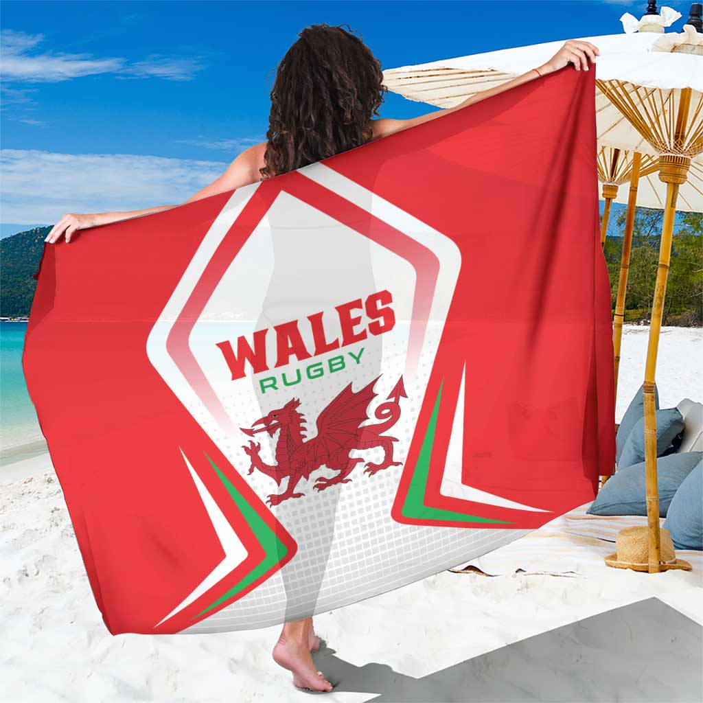 Welsh Rugby Sarong Wales Red Dragon Champions