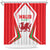 Welsh Rugby Shower Curtain Wales Red Dragon Champions