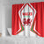 Welsh Rugby Shower Curtain Wales Red Dragon Champions