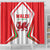 Welsh Rugby Shower Curtain Wales Red Dragon Champions